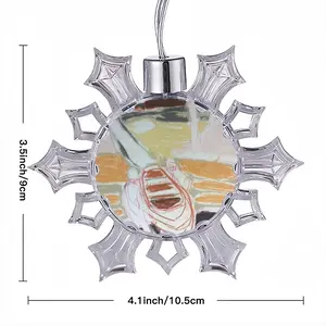 Boat Launch Christmas Pendant (Transparent Snowflake)