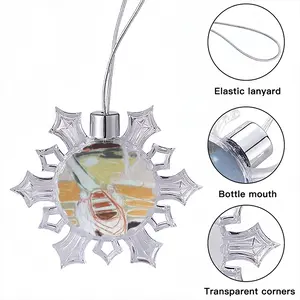 Boat Launch Christmas Pendant (Transparent Snowflake)