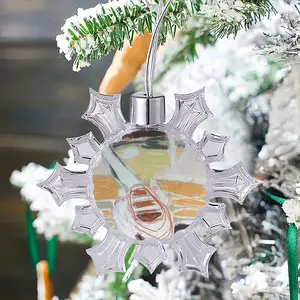 Boat Launch Christmas Pendant (Transparent Snowflake)