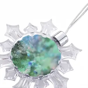 Growth 74 Seconds Christmas Pendant (Transparent Snowflake)