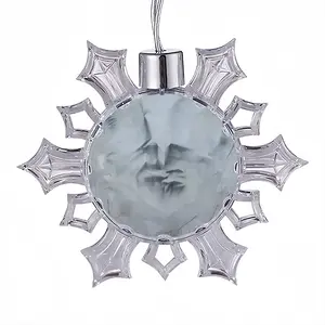 Silence Ii Christmas Pendant (Transparent Snowflake)