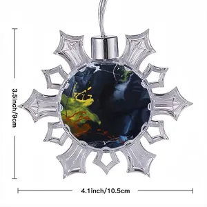 Abroad Christmas Pendant (Transparent Snowflake)