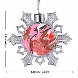 Raftsmen Christmas Pendant (Transparent Snowflake)