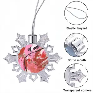 Raftsmen Christmas Pendant (Transparent Snowflake)