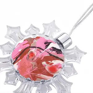 Raftsmen Christmas Pendant (Transparent Snowflake)