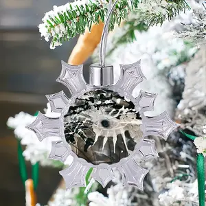 The Contact Christmas Pendant (Transparent Snowflake)