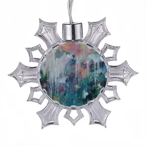 Dream On Christmas Pendant (Transparent Snowflake)