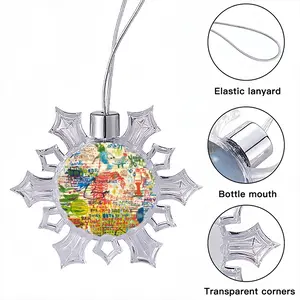 Artjpg Christmas Pendant (Transparent Snowflake)