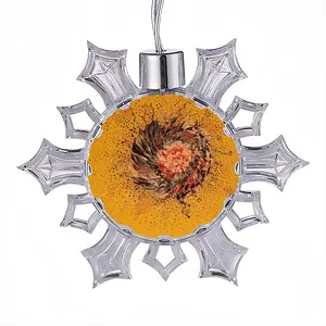 Cellular Universe Q Christmas Pendant (Transparent Snowflake)