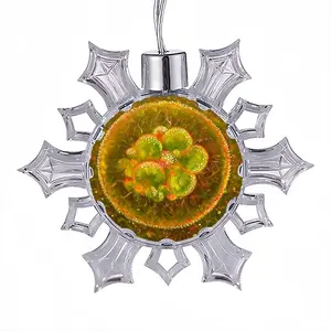 Cellular Universe X Christmas Pendant (Transparent Snowflake)