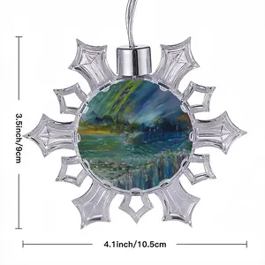 Alba Ii Christmas Pendant (Transparent Snowflake)