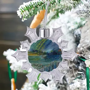 Alba Ii Christmas Pendant (Transparent Snowflake)