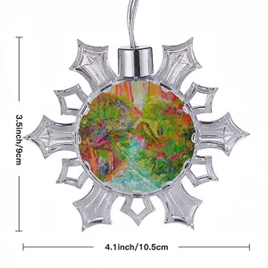 El Dorado Christmas Pendant (Transparent Snowflake)