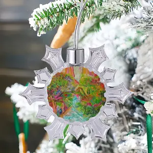 El Dorado Christmas Pendant (Transparent Snowflake)