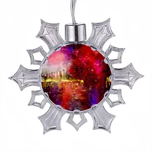 Bay Lights Christmas Pendant (Transparent Snowflake)