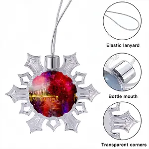 Bay Lights Christmas Pendant (Transparent Snowflake)