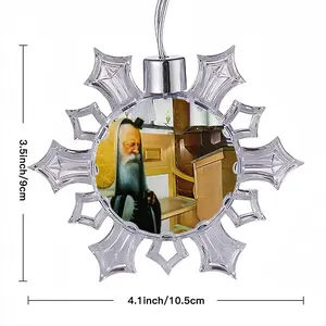 Lament Of The Temple Christmas Pendant (Transparent Snowflake)