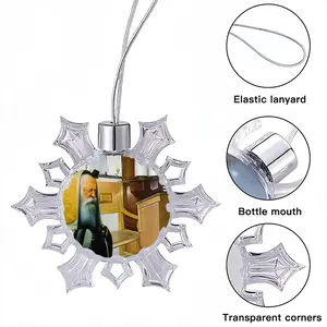 Lament Of The Temple Christmas Pendant (Transparent Snowflake)