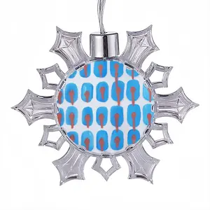 What Are You Thinking Christmas Pendant (Transparent Snowflake)