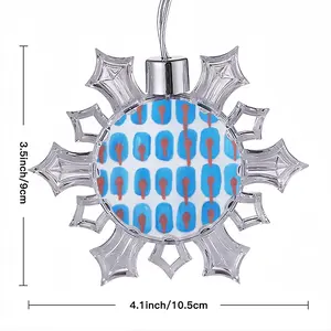 What Are You Thinking Christmas Pendant (Transparent Snowflake)