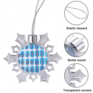 What Are You Thinking Christmas Pendant (Transparent Snowflake)