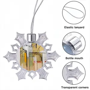 Connecticut Yankee Christmas Pendant (Transparent Snowflake)