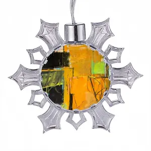 New York Christmas Pendant (Transparent Snowflake)