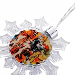 Dealer Christmas Pendant (Transparent Snowflake)