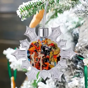 Dealer Christmas Pendant (Transparent Snowflake)