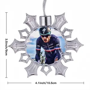 Chavanel Sylvain [France] Christmas Pendant (Transparent Snowflake)