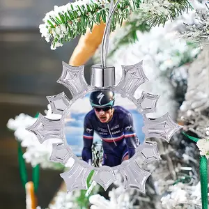 Chavanel Sylvain [France] Christmas Pendant (Transparent Snowflake)