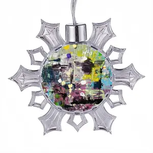 Another Planet Christmas Pendant (Transparent Snowflake)