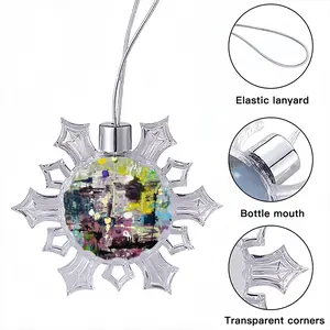 Another Planet Christmas Pendant (Transparent Snowflake)