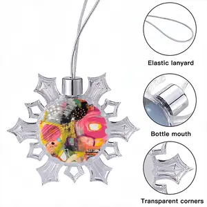 Rabid Christmas Pendant (Transparent Snowflake)