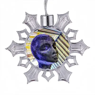 All Knowing Christmas Pendant (Transparent Snowflake)