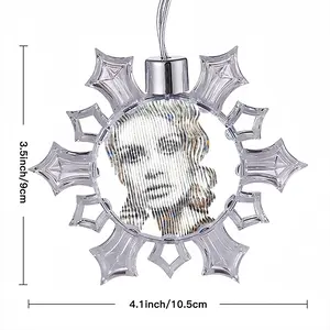 Twiggy Inoubliable Christmas Pendant (Transparent Snowflake)