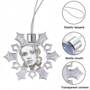 Twiggy Inoubliable Christmas Pendant (Transparent Snowflake)