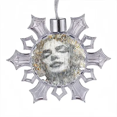 Marylin A Jamais Christmas Pendant (Transparent Snowflake)