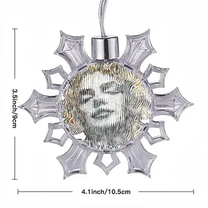 Marylin A Jamais Christmas Pendant (Transparent Snowflake)