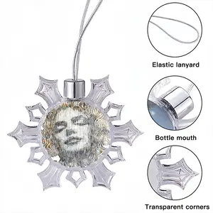 Marylin A Jamais Christmas Pendant (Transparent Snowflake)