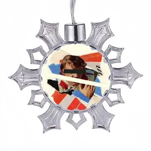 Victory Lap Christmas Pendant (Transparent Snowflake)