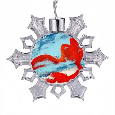 Hurted Feelings Christmas Pendant (Transparent Snowflake)