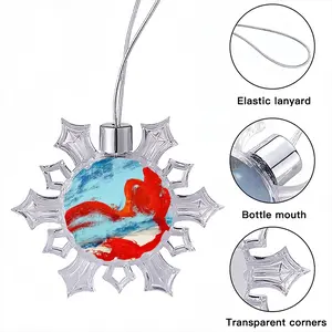 Hurted Feelings Christmas Pendant (Transparent Snowflake)