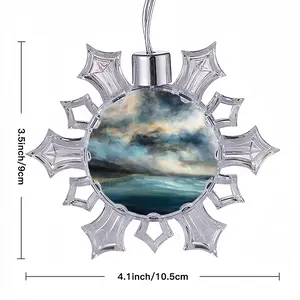 The Moment Between Christmas Pendant (Transparent Snowflake)