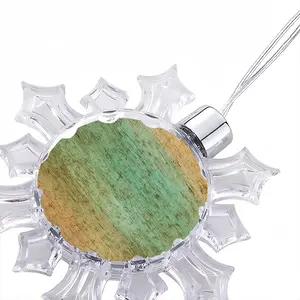 Wind Swept Christmas Pendant (Transparent Snowflake)