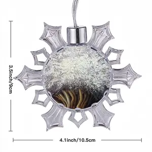 Natures Creativity Christmas Pendant (Transparent Snowflake)