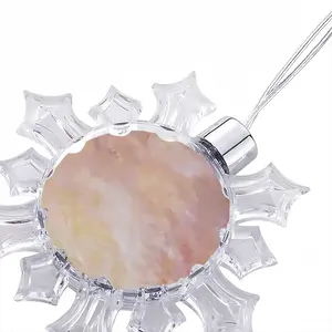 On Barren Paths Christmas Pendant (Transparent Snowflake)