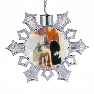 Masquerade Christmas Pendant (Transparent Snowflake)