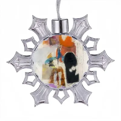 Masquerade Christmas Pendant (Transparent Snowflake)