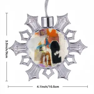 Masquerade Christmas Pendant (Transparent Snowflake)